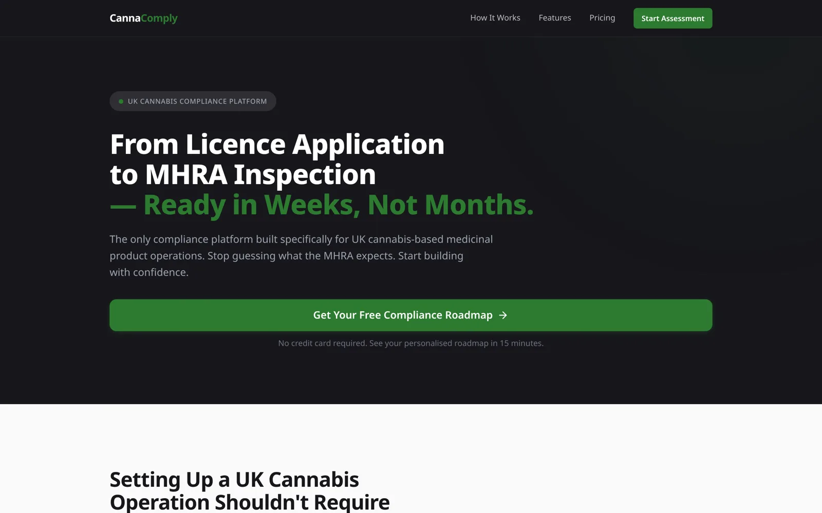 CannaComply interface